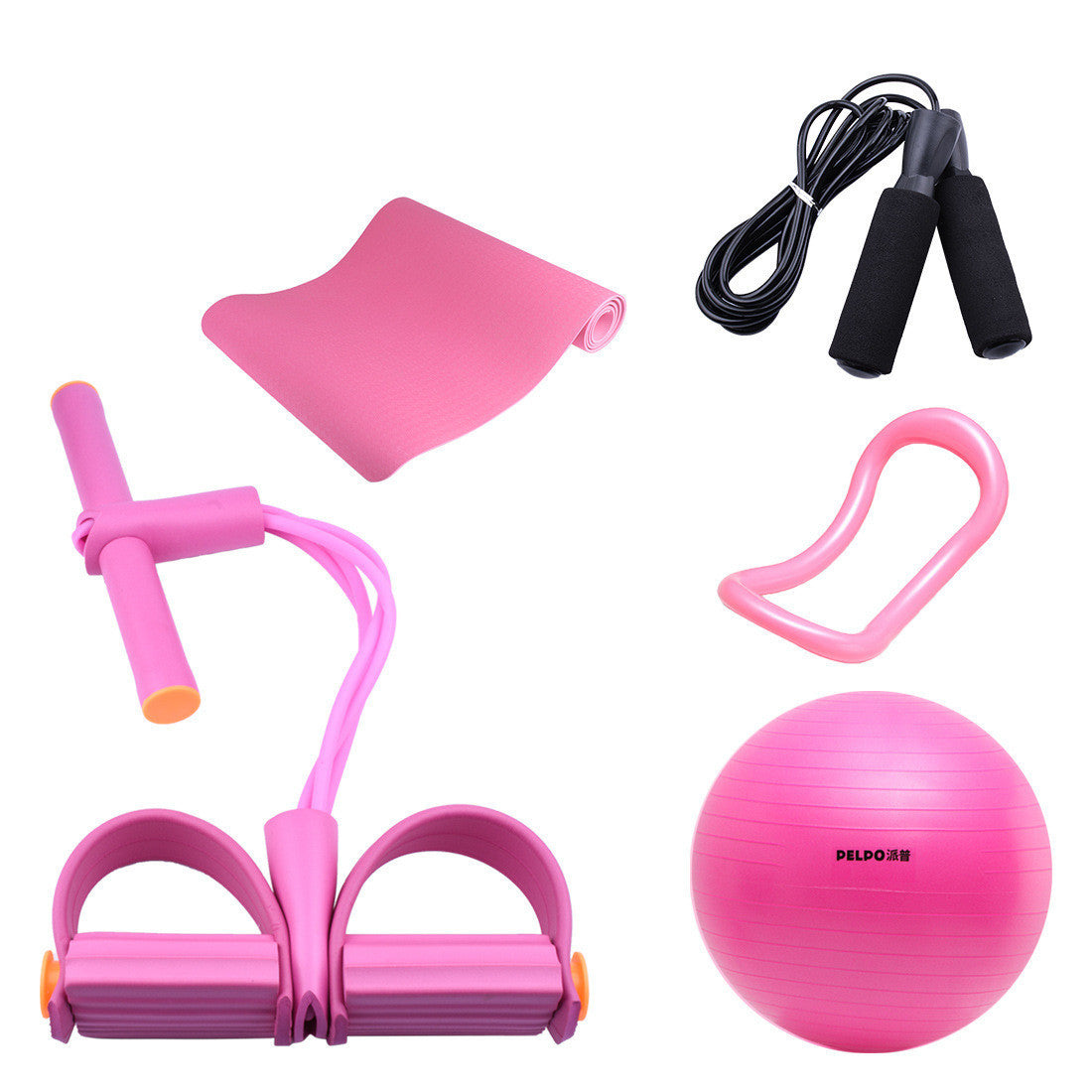 Multifunction Fitness Pedal Resistance Band