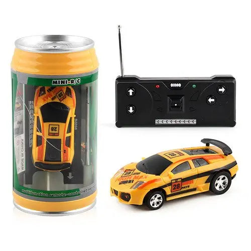 Coke Can Mini RC Car Radio Remote Control Micro Racing Car 4 Frequencies G8Central.com