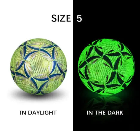 Luminate Soccer Practice Football Glowing Training Ball g8central.com