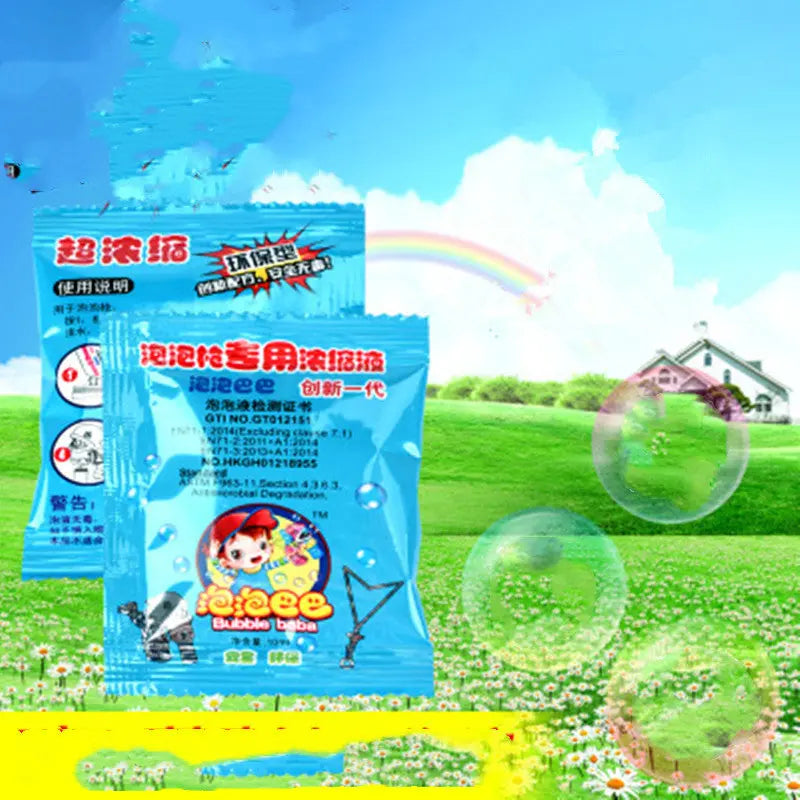 Gatling Bubble Gun Machine Chilean's Automatic Electric Bubble Machine Porous Light Music G8Central.com