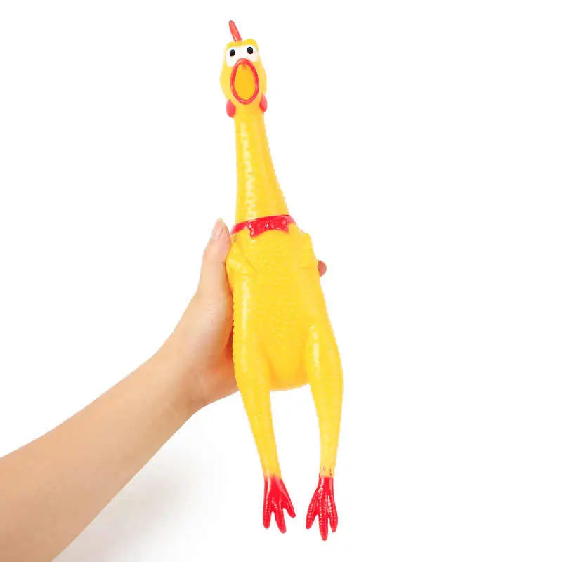 Screaming Chicken Pet Toy Venting Screaming Creative Prank G8Central.com