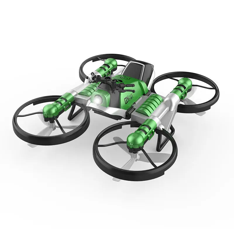 WiFi FPV RC Drone Motorcycle 2 in 1 Foldable Helicopter Camera 0.3MP Altitude Hold RC Quadcopter Motorcycle Drone 2 in 1 Dron G8Central.com
