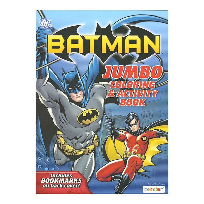 BATMAN Coloring Book 1 Title, Activity Drawing, 80 Pages, 1-Pack