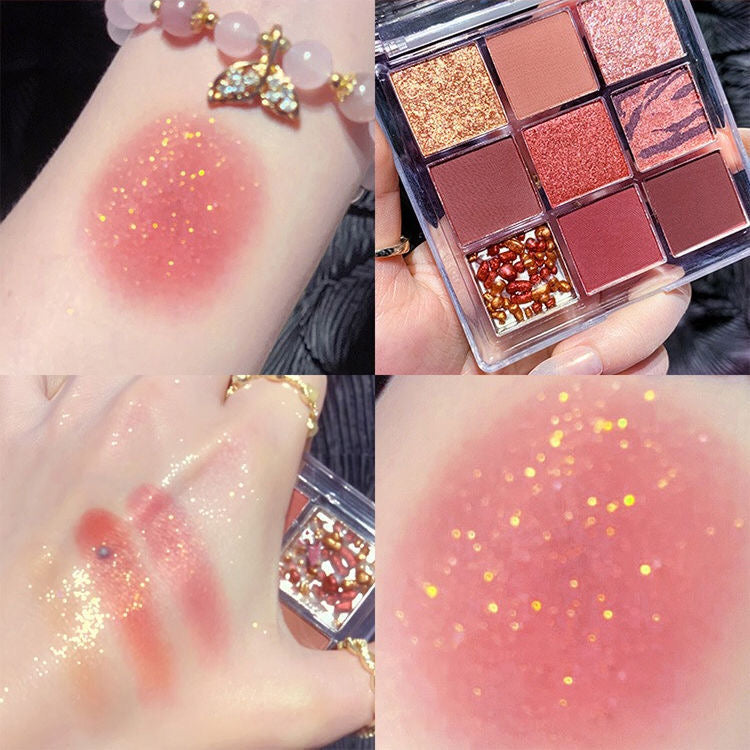 Daily Nude Makeup Eye Shadow Plate – Natural Neutral Eyeshadow Palette ✨