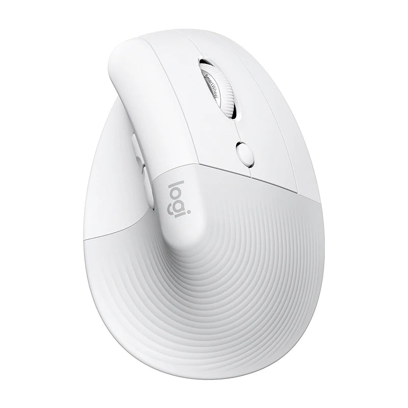 🖱️💜 Logitech Lift Vertical Ergonomic Wireless Mouse – Silent Click Dual Mode
