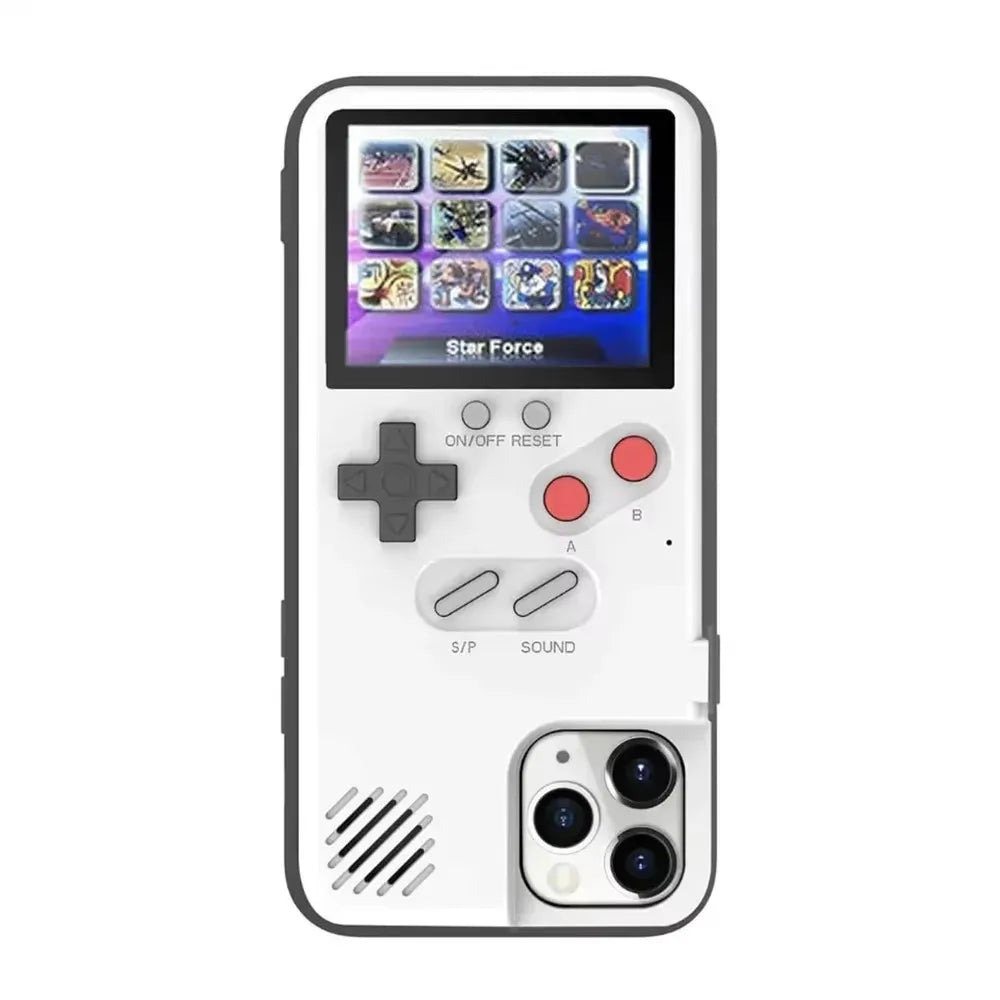 ๐ฎ Retro 3D Playable Gameboy Case for iPhone ๐ฑโจ | Classic Video Game Console Cover ๐น๏ธ | Compatible with iPhone 7/8 Plus, X, XR, XS Max, 12โ16 Pro Max & SE 2022 ๐