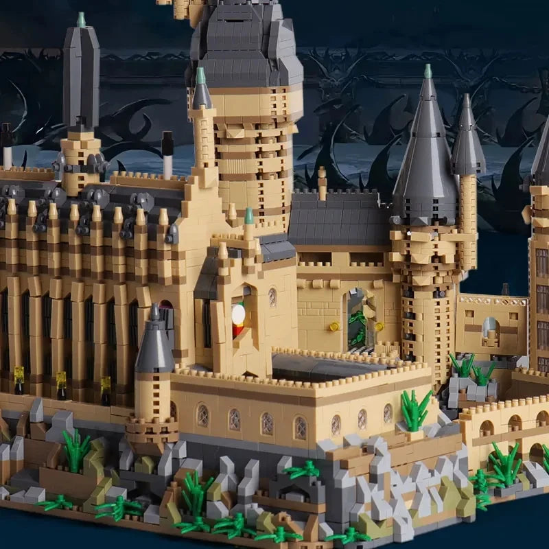 🏰✨ Micro Bricks Medieval Magic Castle – Creative City Palace Architecture Building Blocks Model for Kids & Collectors