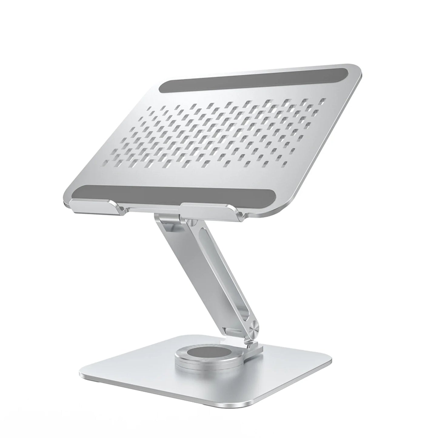 💻🔄 Portable 360° Aluminum Laptop Stand – Foldable Adjustable Holder