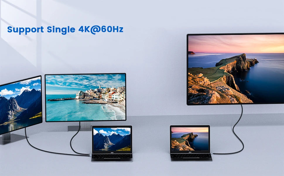 ⚡🔌 100W USB-C PD 10Gbps Cable with 4K 60Hz Video (E-Marker)