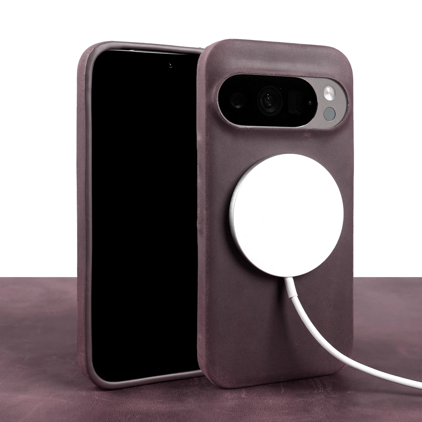 MagSafe Magnetic Genuine Leather Case for Google Pixel Series