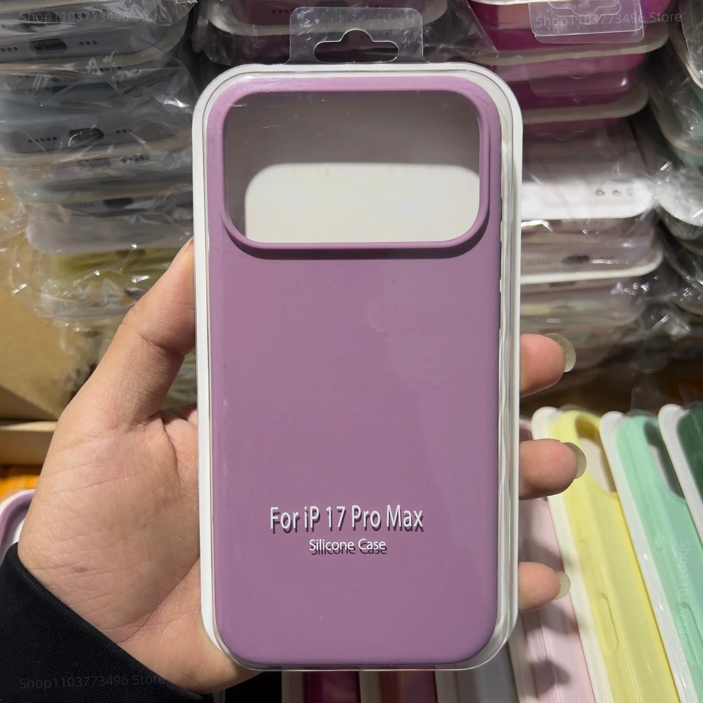 🍭📱 Official Liquid Silicone Skin-Feel Case for iPhone 17 Air / 16 / 15 / 14 / 17 Pro Max