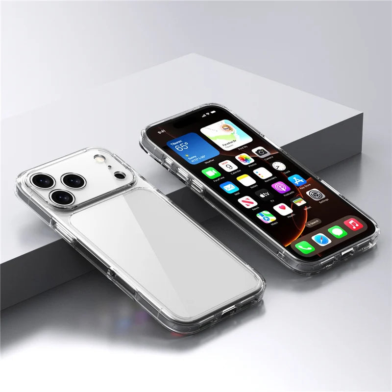 💎📱 Luxury Transparent Shockproof Case for iPhone 17 Series