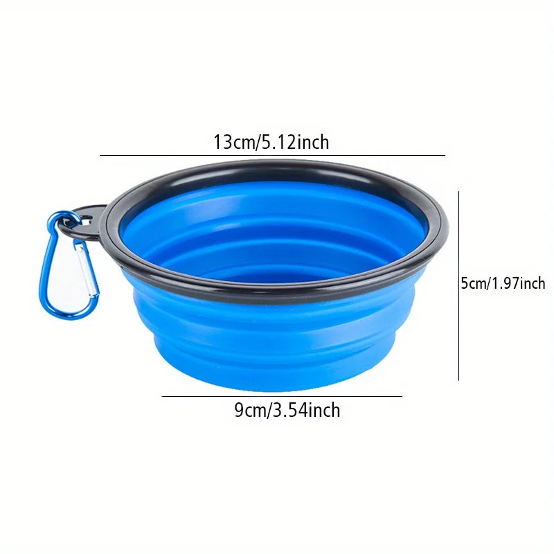πΎπ₯£ Portable Folding Silicone Dog Travel Bowl β Food & Water