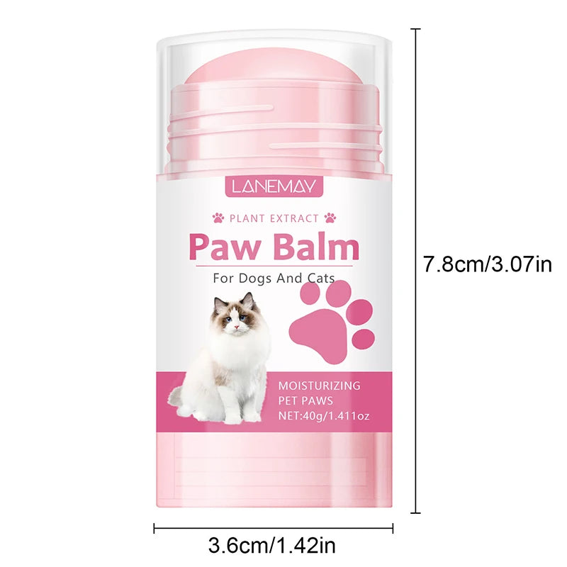 40g Cats Paw Protector Cream Cat Nose And Paw Balm Pet Feet Moisturizer Foot Cream For Dog Crack Feet Repair Pet Accessories