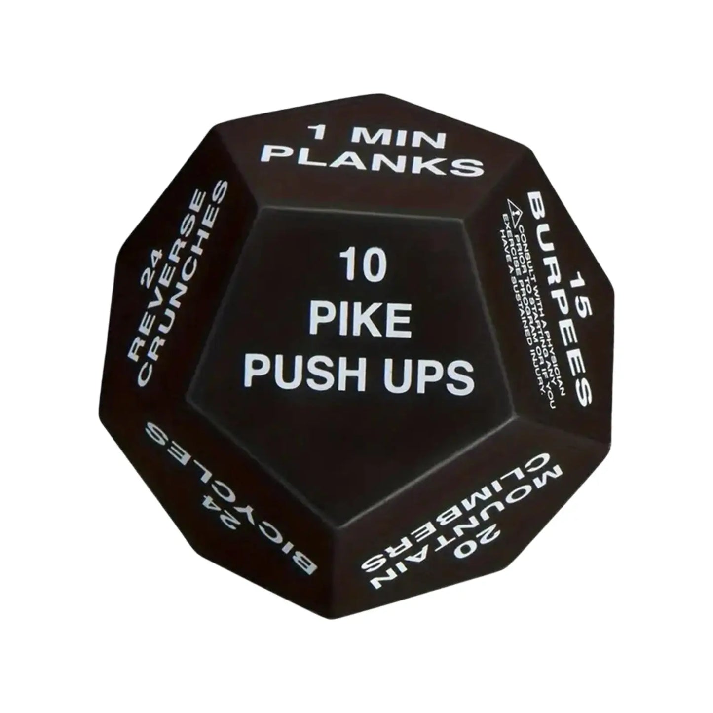 Cardio Plyometrics Stretching Workout Dice