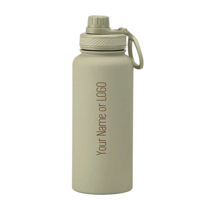 PURACOOL Custom Water Bottle 1000ML – Personalized Thermal Tumbler Gift 💧✨