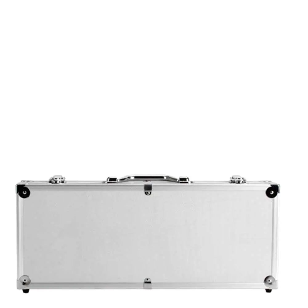 Mah Jong Set In Silver Aluminum Case With Pushers G8Central