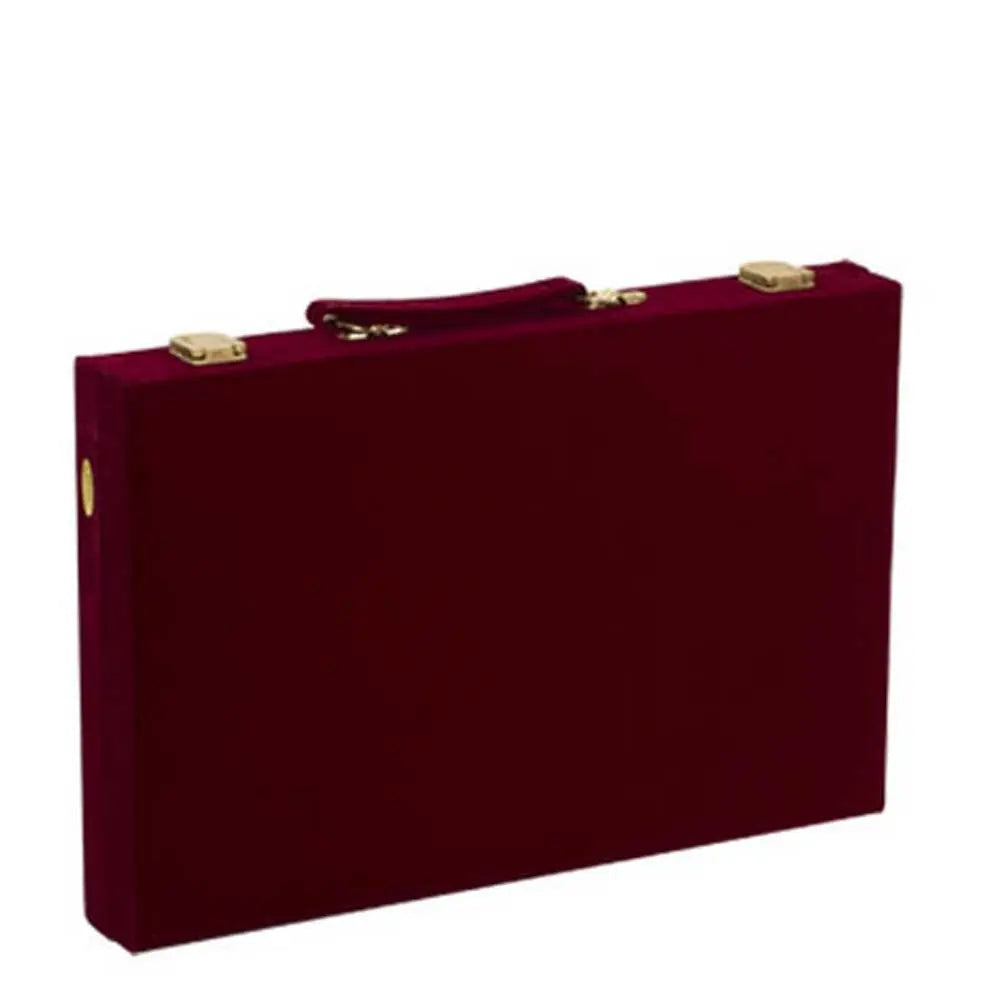 Backgammon 18" Burgundy Velvet G8Central