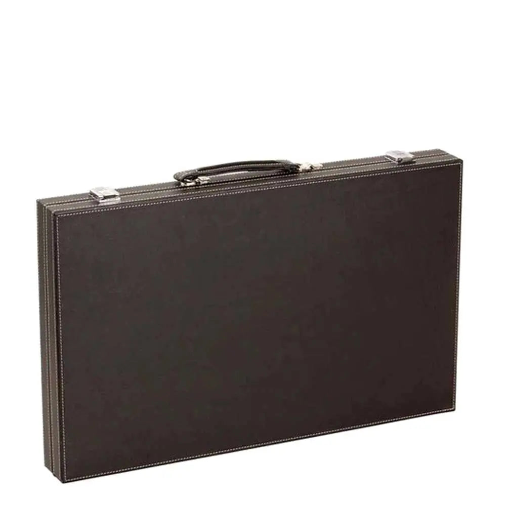 Backgammon 18" Black & White G8Central