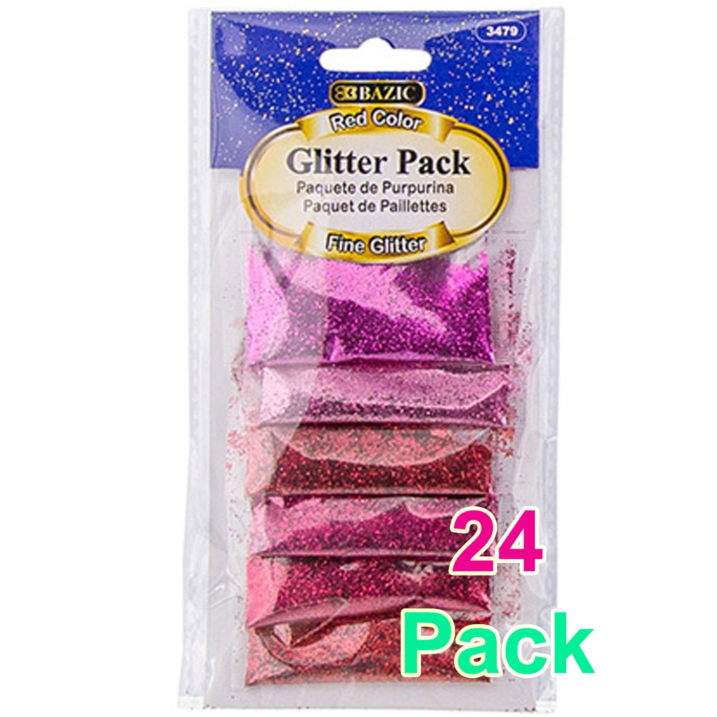 Red Color Glitter Pack for your Art | 0.07 oz (2g)
