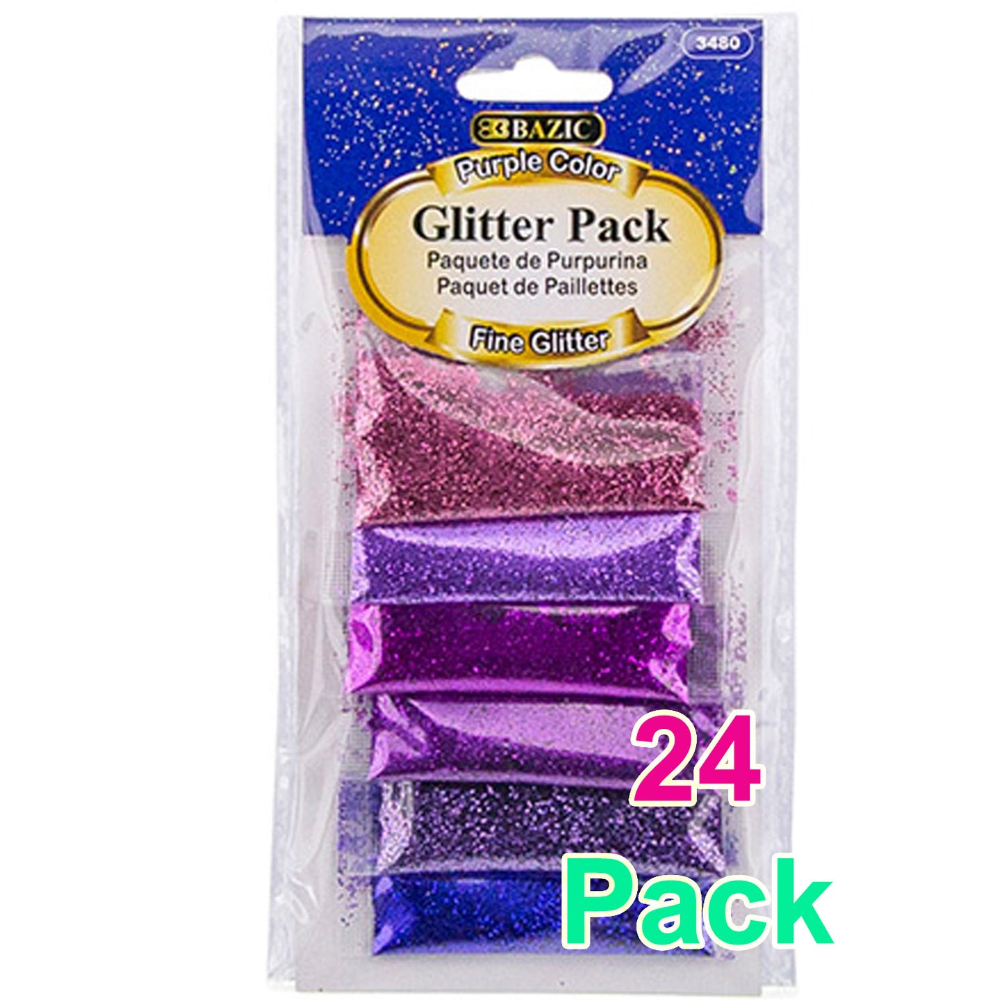 Purple Color Glitter Pack for your Art | 0.07 oz (2g)