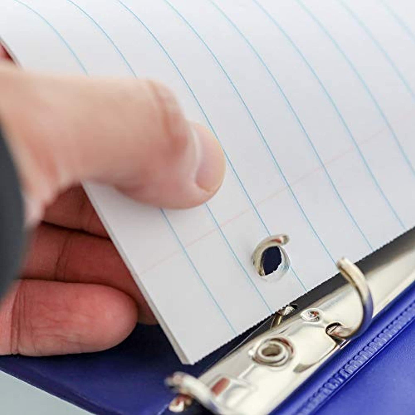 BAZIC 1" Matte Bright Color Poly 3-Ring Binder l w/Pocket, 175 Sheets Capacity Soft Cover, Economy Binders Folders Sheet Organizer Office School, 6-Pack.