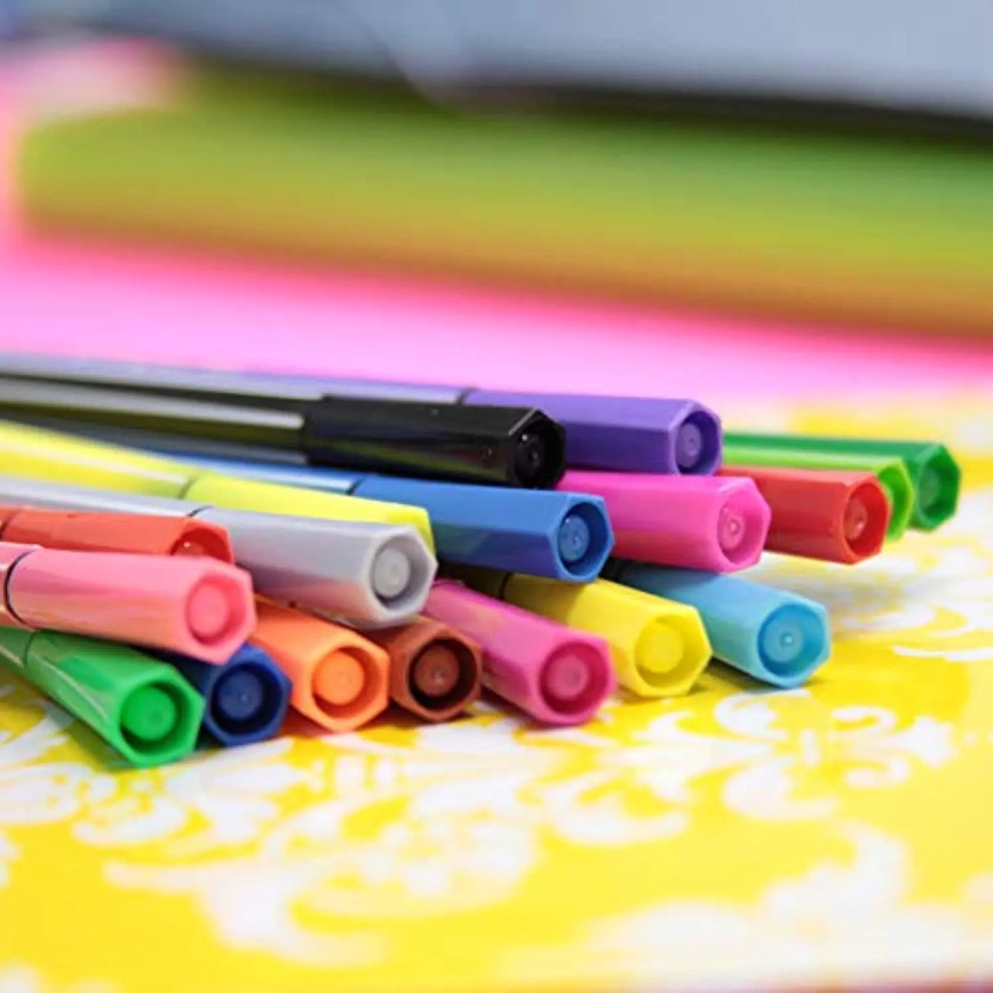 Fiber Tip Pen Marker | 12 Color G8Central