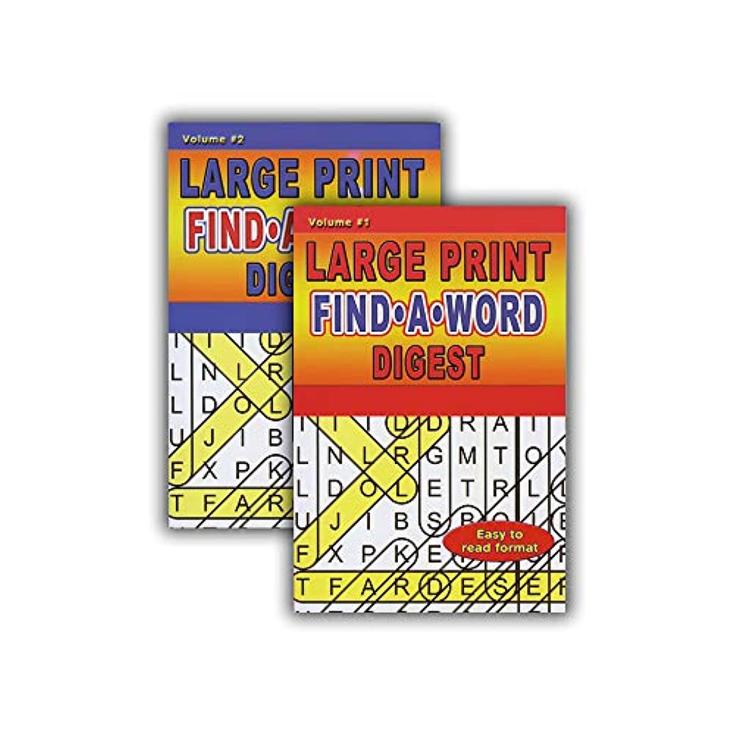Large Print Find-A-Word Puzzles Book Digest Size.