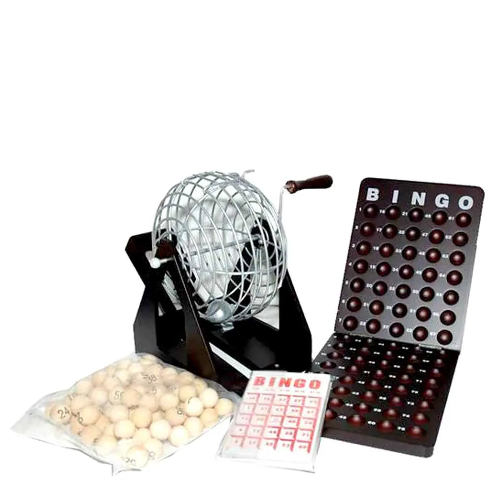 7 1/2" Wooden Bingo Set G8Central