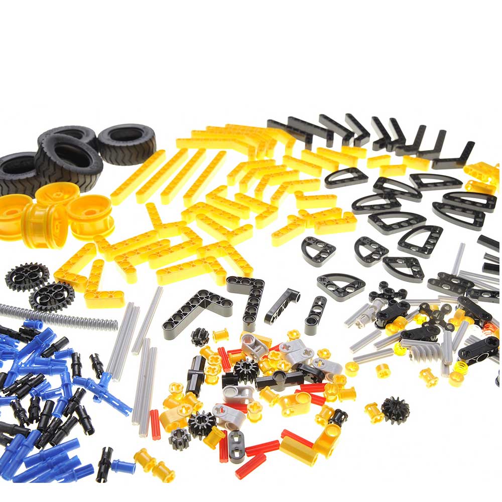 Building Blocks Bricks Construction Kit STEM Toy (Bulldozer) | 261 pcs