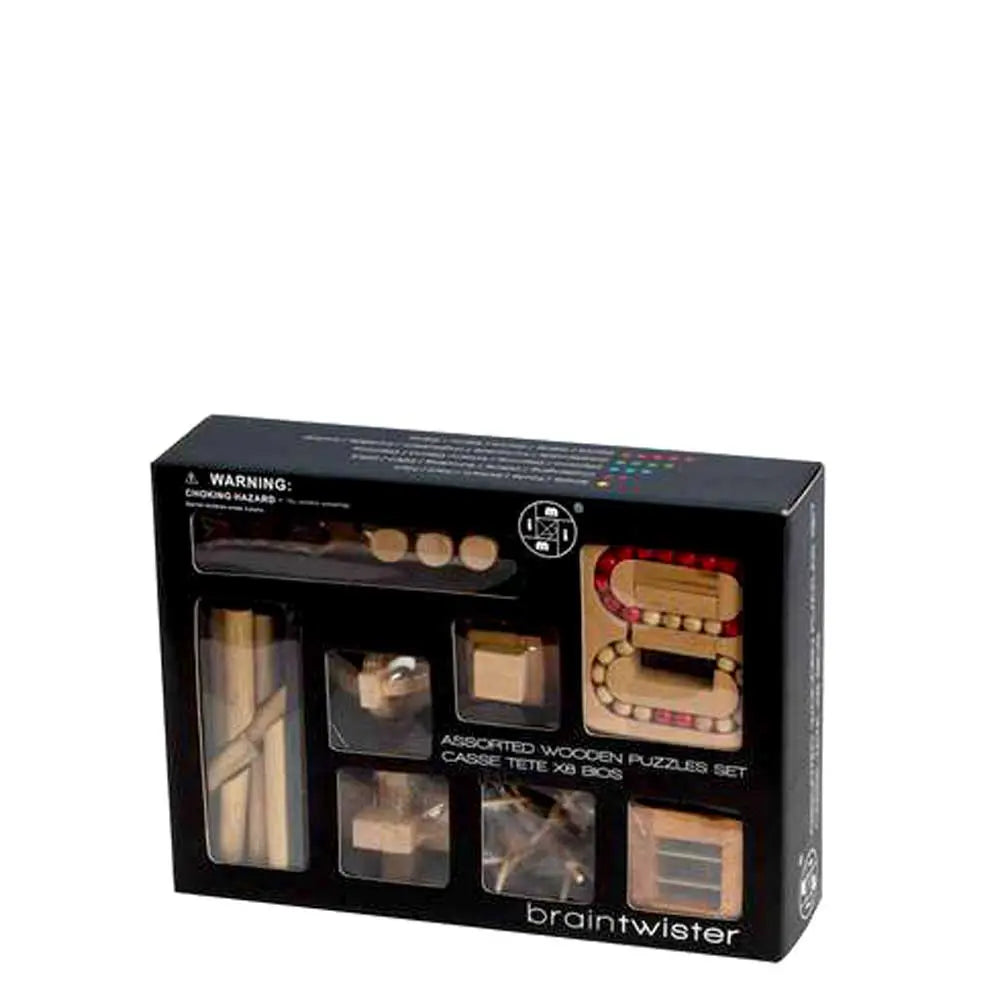 8 in 1 Brain Twister Puzzle Set G8Central