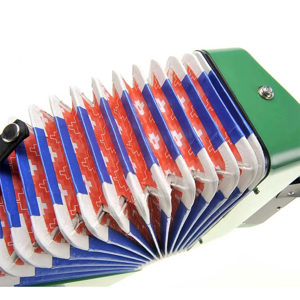 Children's Musical Instrument Accordion | Green G8Central