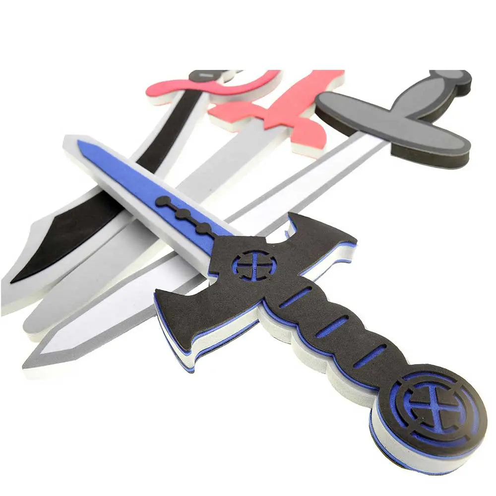 8 Pack Foam Swords Play Set G8Central