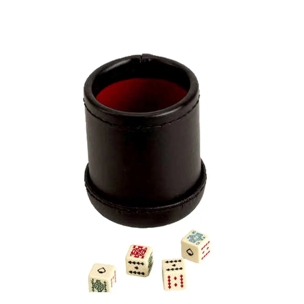 DICE CUP Deluxe With Poker Dice G8Central