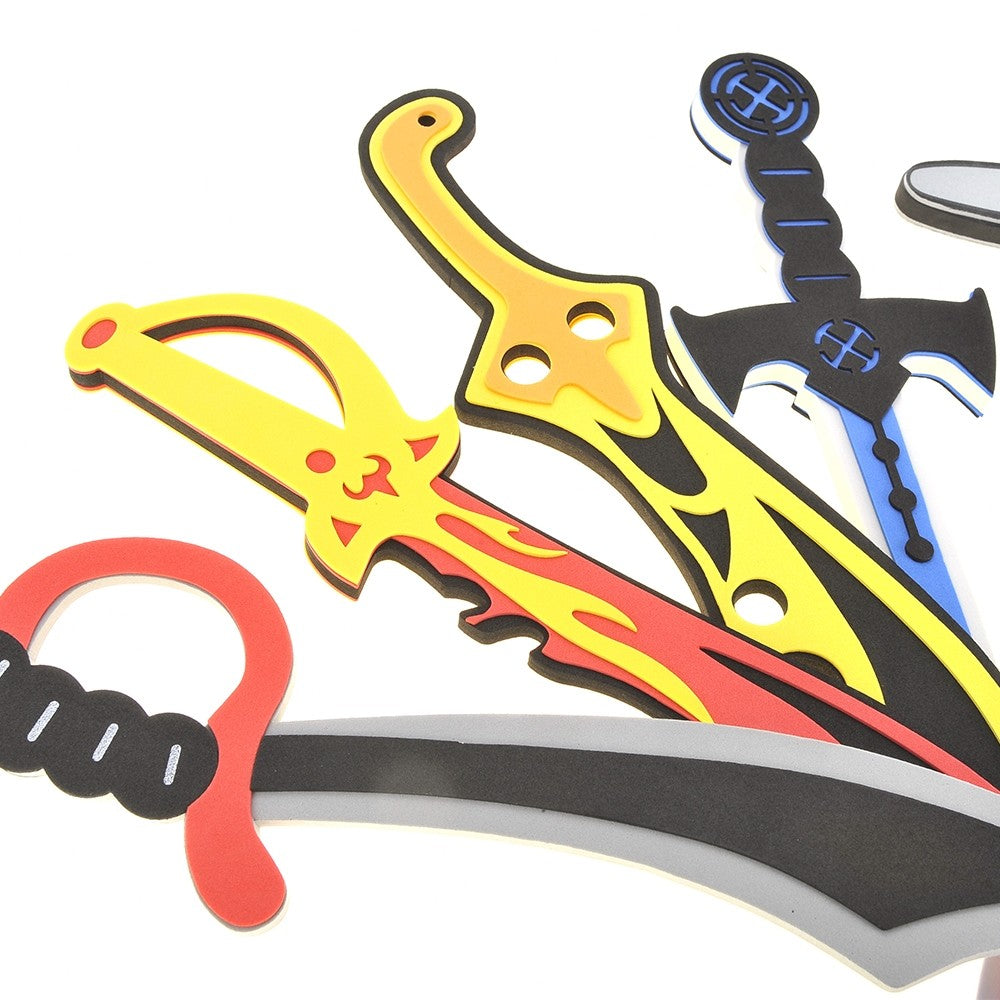 Foam Gadget Toys Sword and Shield Playset (8 Swords and 4 Shields)