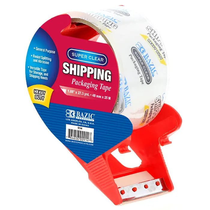 Super Clear Packing Tape Shipping Tape 1.88" X 27.3 Yards HEAVY DUTY G8Central