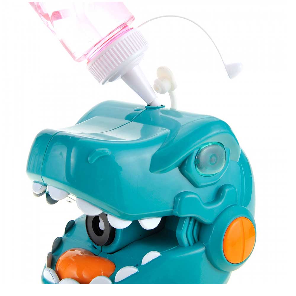 Walking Dinosaur Bubble Machine Toy For Kids