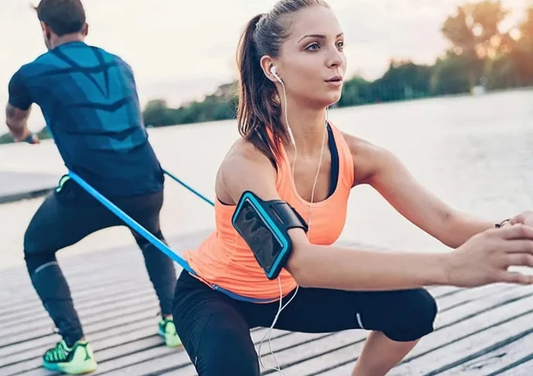 💪🔥 Elastic Fitness Resistance Bands: Total-Body Strength, Flexibility & Performance Training