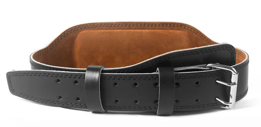 Professional Leather Squat Belt: Maximum Back Support & Stability for Heavy Lifts🔥 G8Central.com