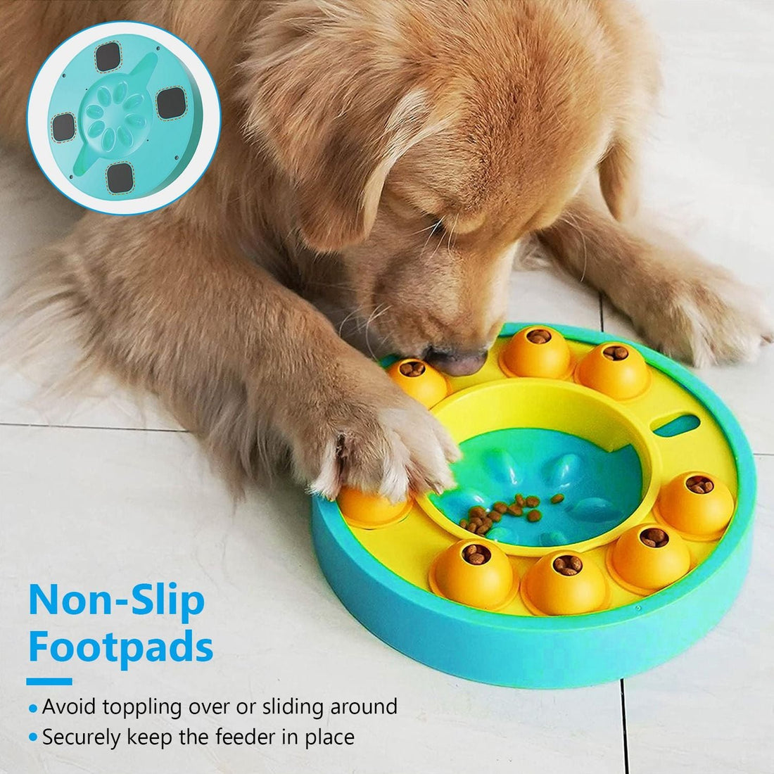🧩🐶 Dog Puzzle Food Feeder: Fun, Smart & Healthy Mealtime for Your Pup!