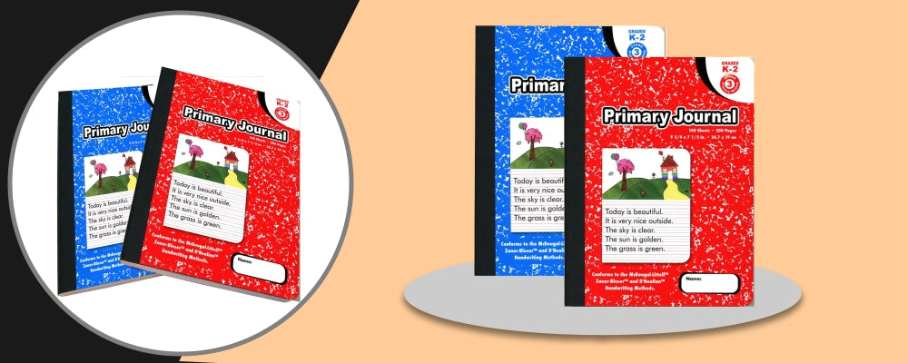 Make Your Child’s Initial Learning Easy with Half-Page Unruled Top Journal Books! G8Central.com