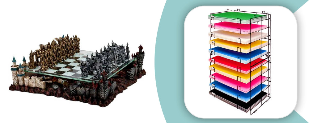 Get An Exciting Solid Chess Set and a Specific-purpose Display Rack! G8Central.com