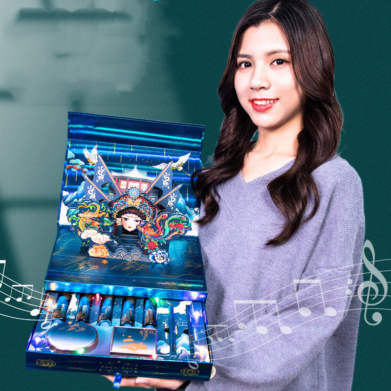 520 Carved Lipstick Gift Box – Romantic Valentine’s Beauty Gift 💄❤️