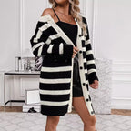 European And American Loose Sweater Coat Women Fall Design Blouse