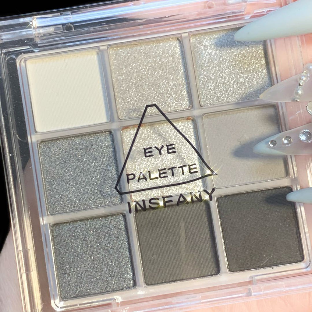 Smoky Makeup 9 Color Eyeshadow Palette – Blendable Smokey Eye Collection ✨