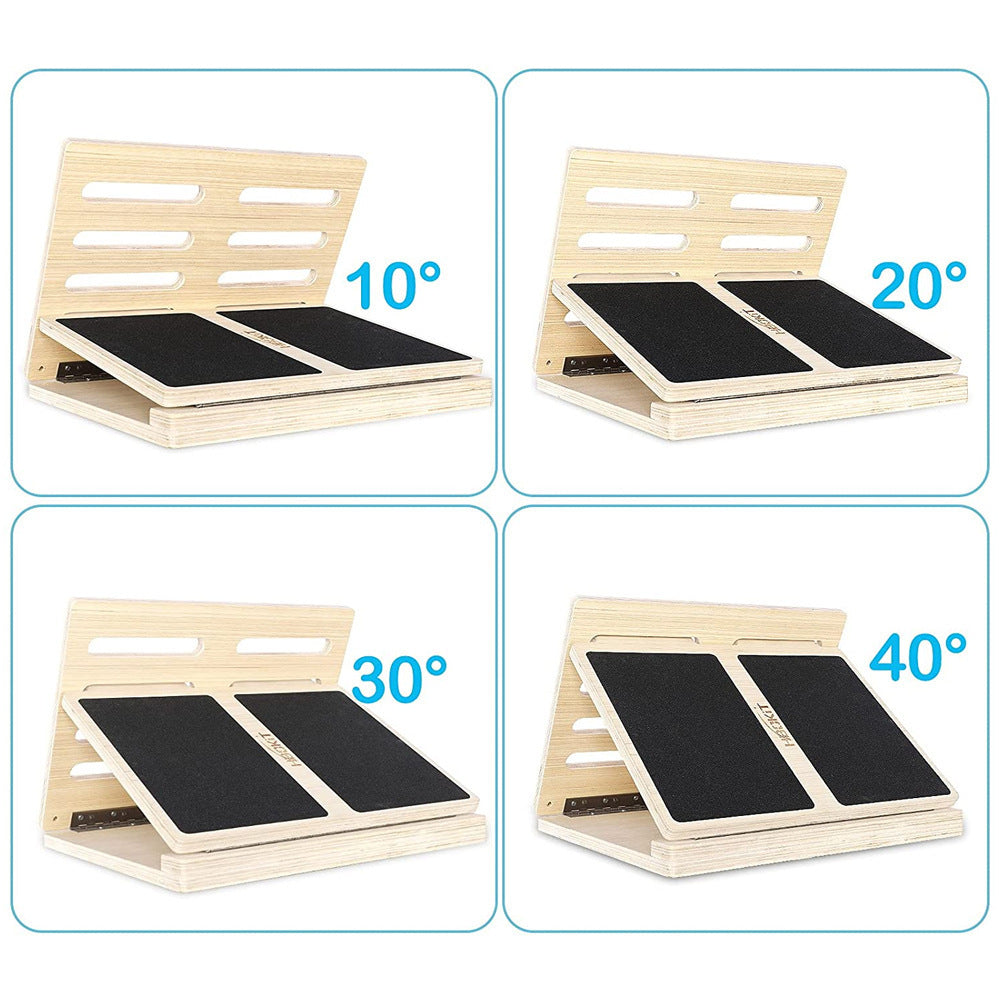 Adjustable Wooden Calf Stretch Board