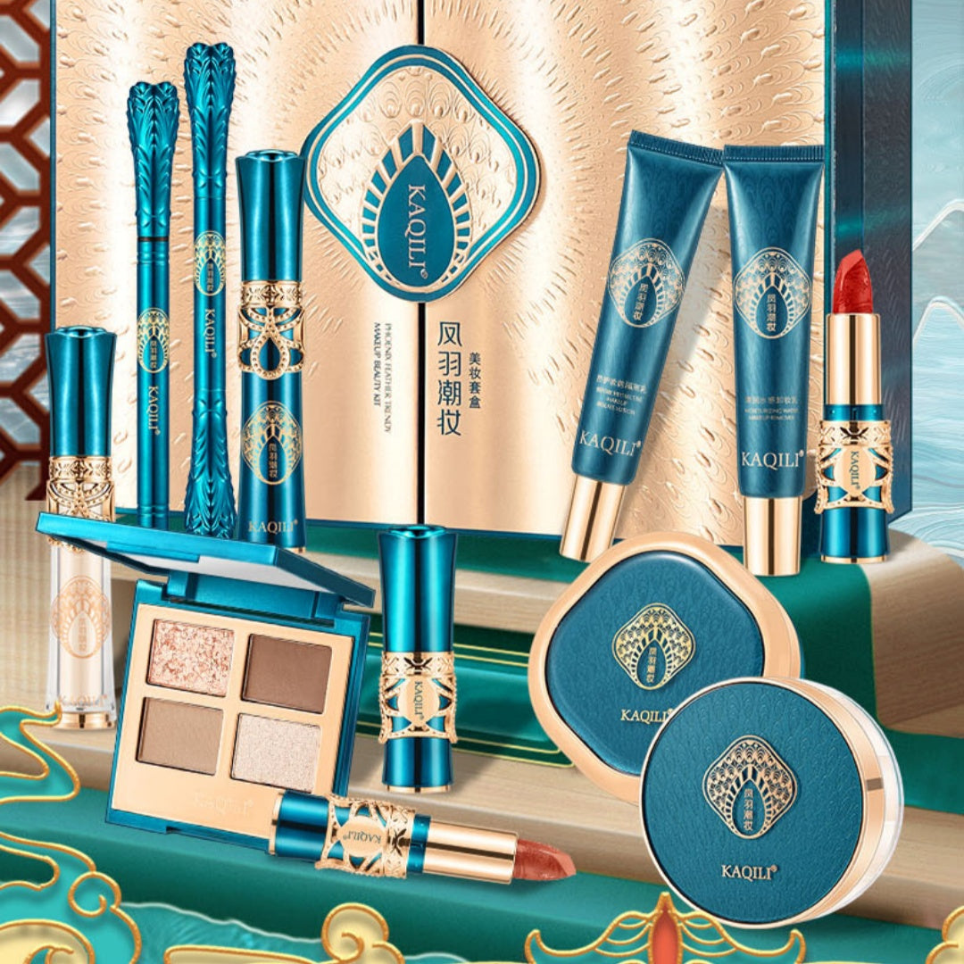 Creative Portable Home Makeup Kit – 12-Piece Beauty Cosmetic Set 💄