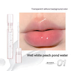 Transparent Lip Gloss Moisturizing Lipstick – Hydrating Clear Gloss for Shiny Lips 💄✨