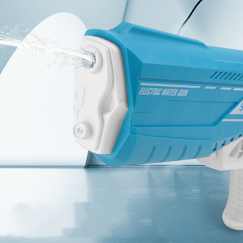 💦⚡ Automatic Water Feeding Electric Water Gun – Rechargeable Children’s Water Blaster Toy for Summer Outdoor Fun