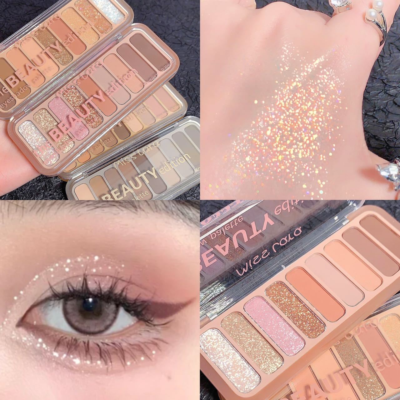 9 Color Daily Eyeshadow Palette – Natural Matte & Shimmer Eye Makeup ✨